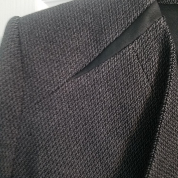 Lysse Leigh Jacket Charcoal Chevron NWT - Picture 5 of 7